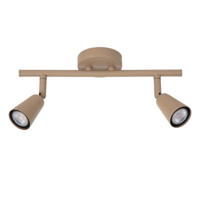 Lucide TIANA - Wall spotlight / Wall light - 2xGU10 - Taupe
